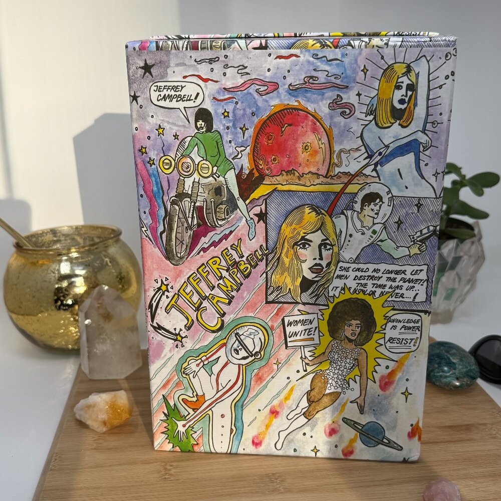 Jeffrey Campbell Shoe Box 2026 Women Unite Illustrated Comic **just the box**